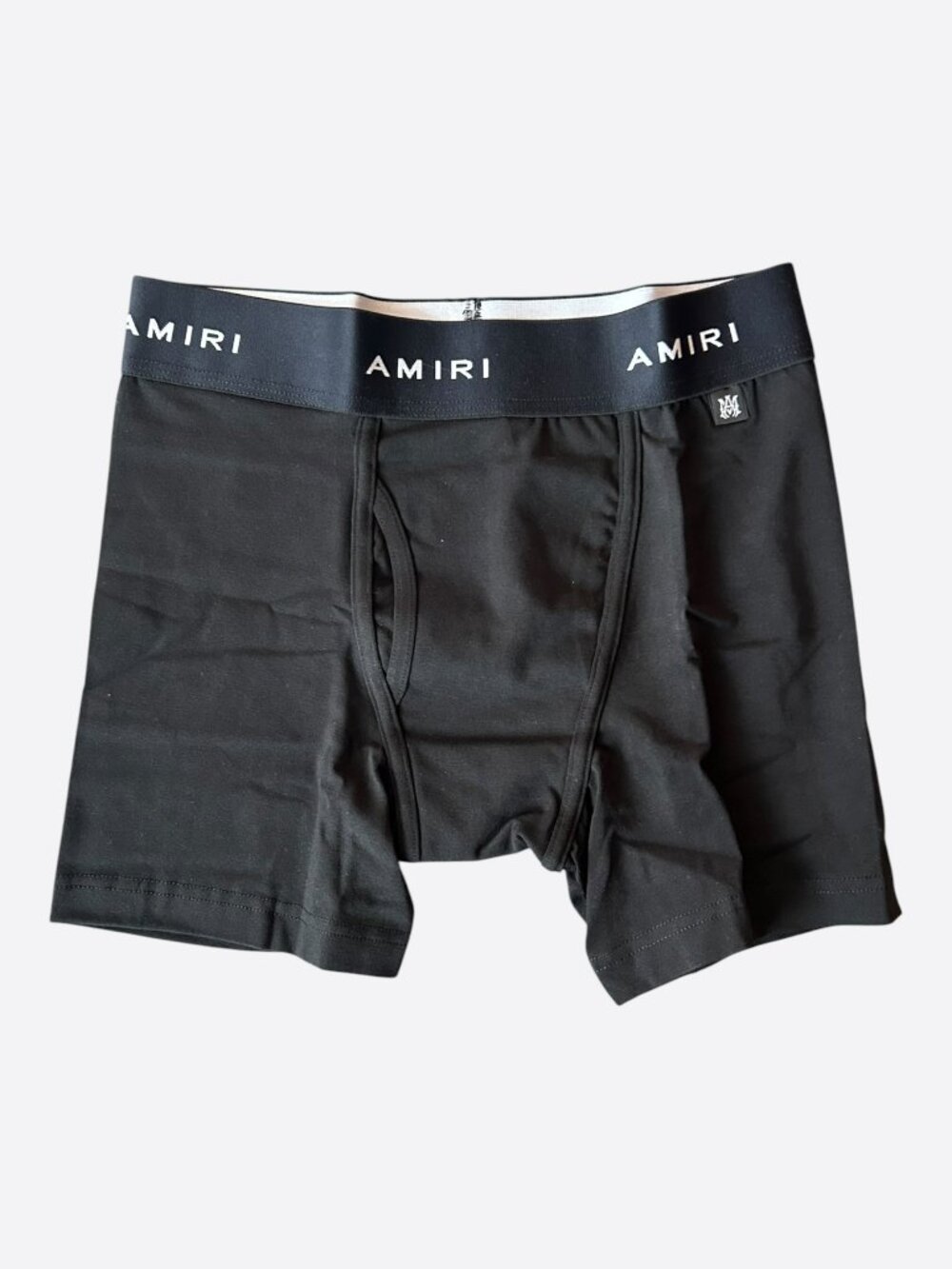 Amiri Black & White Repeat Logo Boxershorts